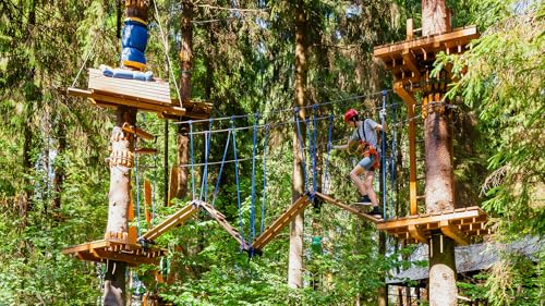 JOCHEN SCHWEIZER Geschenkgutschein: Kletterparcours im Waldseilgarten für...