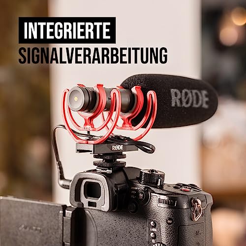 RØDE VideoMic NTG Premium-USB/Kamera-Mikrofon mit zahlreichen Schaltmöglichkeiten und Funktionen für Videoaufnahmen, Content Creation, Sprachaufnahmen, Podcasting und Video-Calls