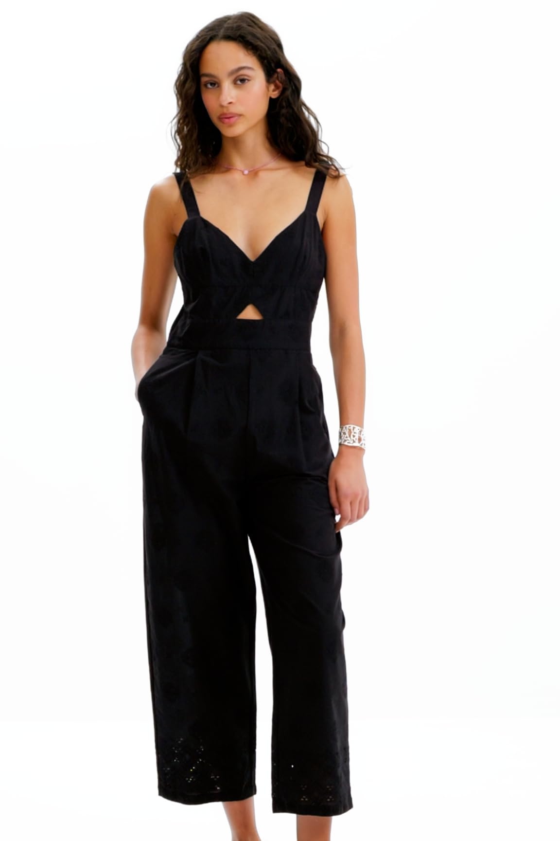 Desigual Women's Mono_Mimi, 2000 Black Jeans, S