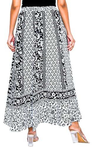 Image of Premium Cotton Skirt for Women with Pocket, Free Size