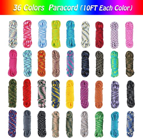 Kit fabrication bracelets paracorde 550 multicolore pour lanières - 3