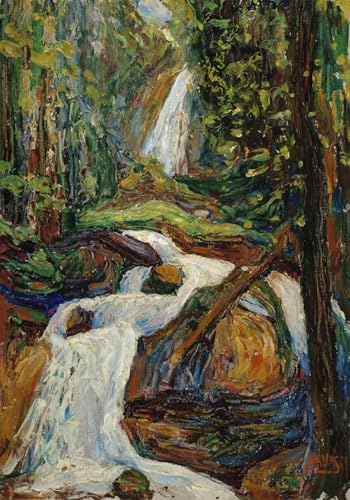 Tableau Toile Wassily Kandinsky Cascade de Kchsel I 60x90cm