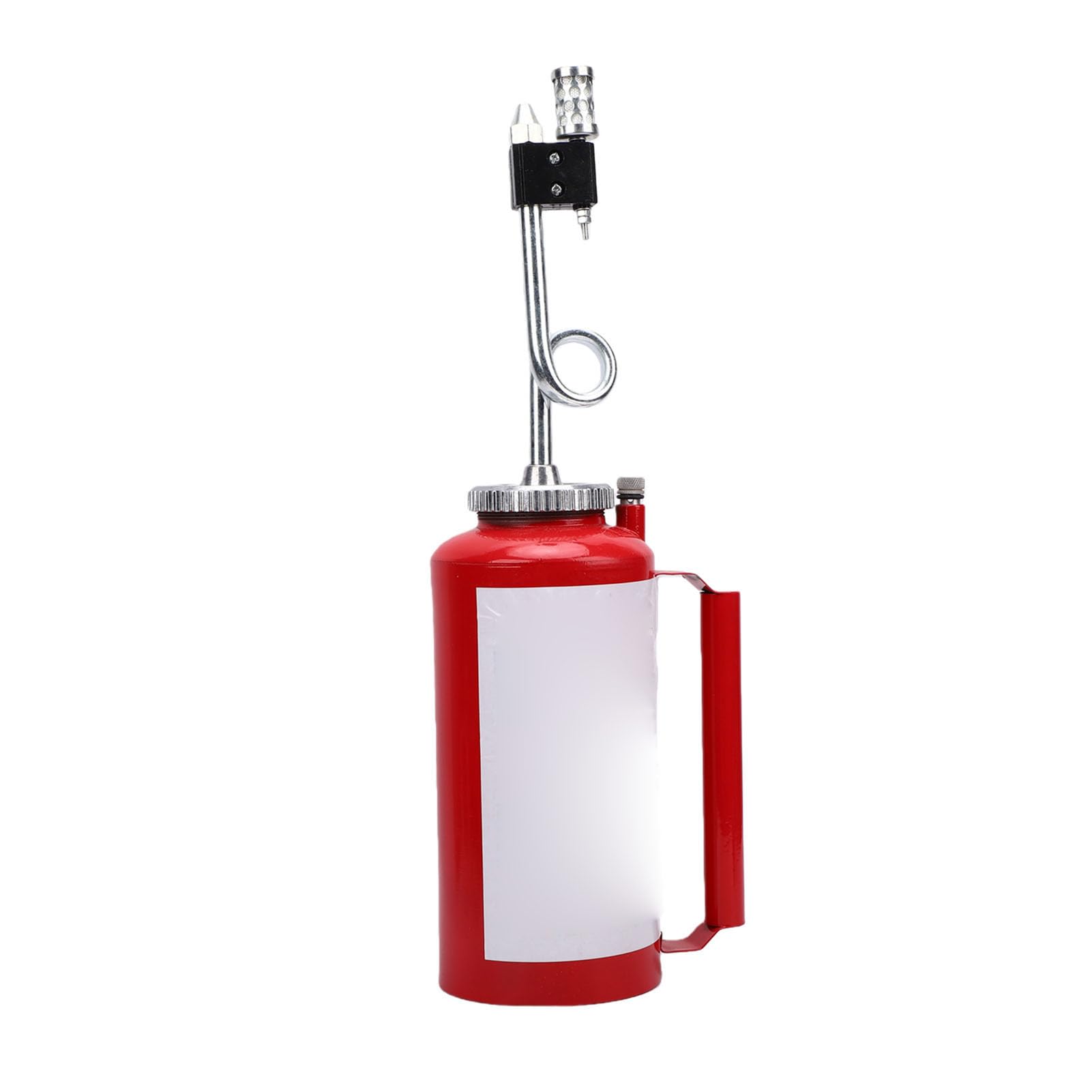 Generic Torcia a Goccia a Doppio Fondo da 3 Litri per Impieghi Gravosi con Raccoglitore di Carburante per Strumento Portatile in Ghisa per Combustione Forestale