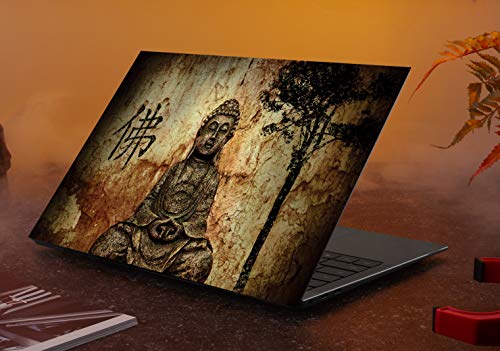 Image of PIXELARTZ Laptop Skin Lord Buddha - 15.6 Inches (3039)