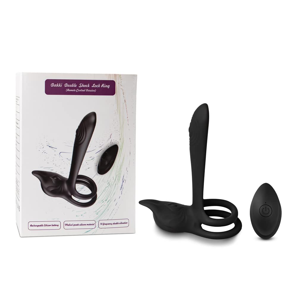 BeHorny Vibratore vibrante per coppie doppio vibratore per punto G e clitoride per coppie, giocattoli del sesso per adulti