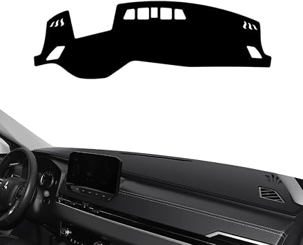 Dashboard Cover Mat Custom Interior Accessories Dash Covers Reduces Glare Eliminates CrackingWith HUD for Mitsubishi Outlander 2022 2023 2024 2025 Outlander PHEV 2023 2024 2025