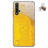Schutzhülle aus TPU-Gel für Huawei Nova 5T / Honor 20, Design Cerveza-Bild