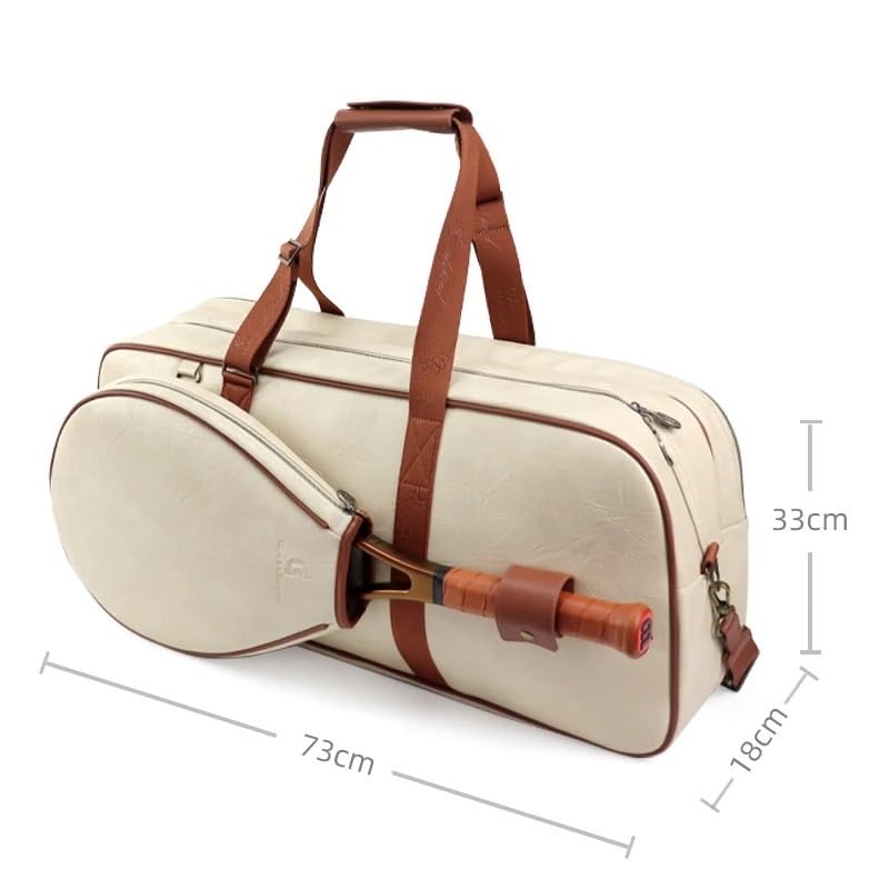 Borsa Da Tennis Multifunzionale for Scarpe Individuale Badminton Retrò Unisex
