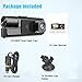 1080P Dual Dash Camera for Car Front and Inside Dashcam Car Security Video Recorder,170°Wide Angle Vehicle Cam,WDR,G-Sensor,2’’ IPS Screen,Loop Recording,Night Vision (Dual Dash Cam Without Card)