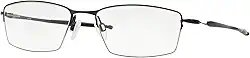 Armação retangular para óculos Ox5113 Lizard, Lente polida meia-noite/demonstração, 56 mm