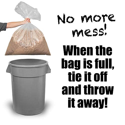 Peachtree 5 Mil Clear Plastic Dust Bags