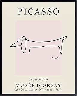 Mid Century Modern art 11x14 - Abstract Painting Gallery Wall Picture - ...