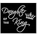 Daughter of the King Rhinestone Crystal T-shirt Transfer by JCS Rhinestones