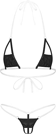 Amazon: renvena Women's Sexy Shiny Metallic Cutout Bra with G