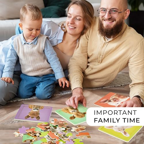 Zicoto ZIC-TODPUZZLE_23-209A Fun Wooden Toddler Puzzle Set Of 4 thumb #5