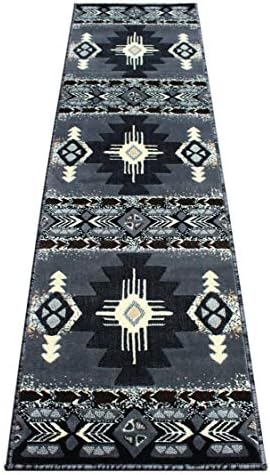 South West Area Rug Design Concord C318 Grey (2 Feet X 7 Feet) Runner