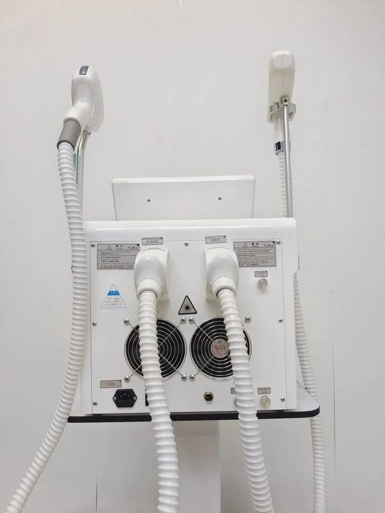 Dispositivo di epilazione laser a diodo 2 in 1 a picosecondi, macchina professionale per epilazione permanente indolore con manico di ghiaccio, dispositivo di bellezza per la rimozione dei tatuaggi