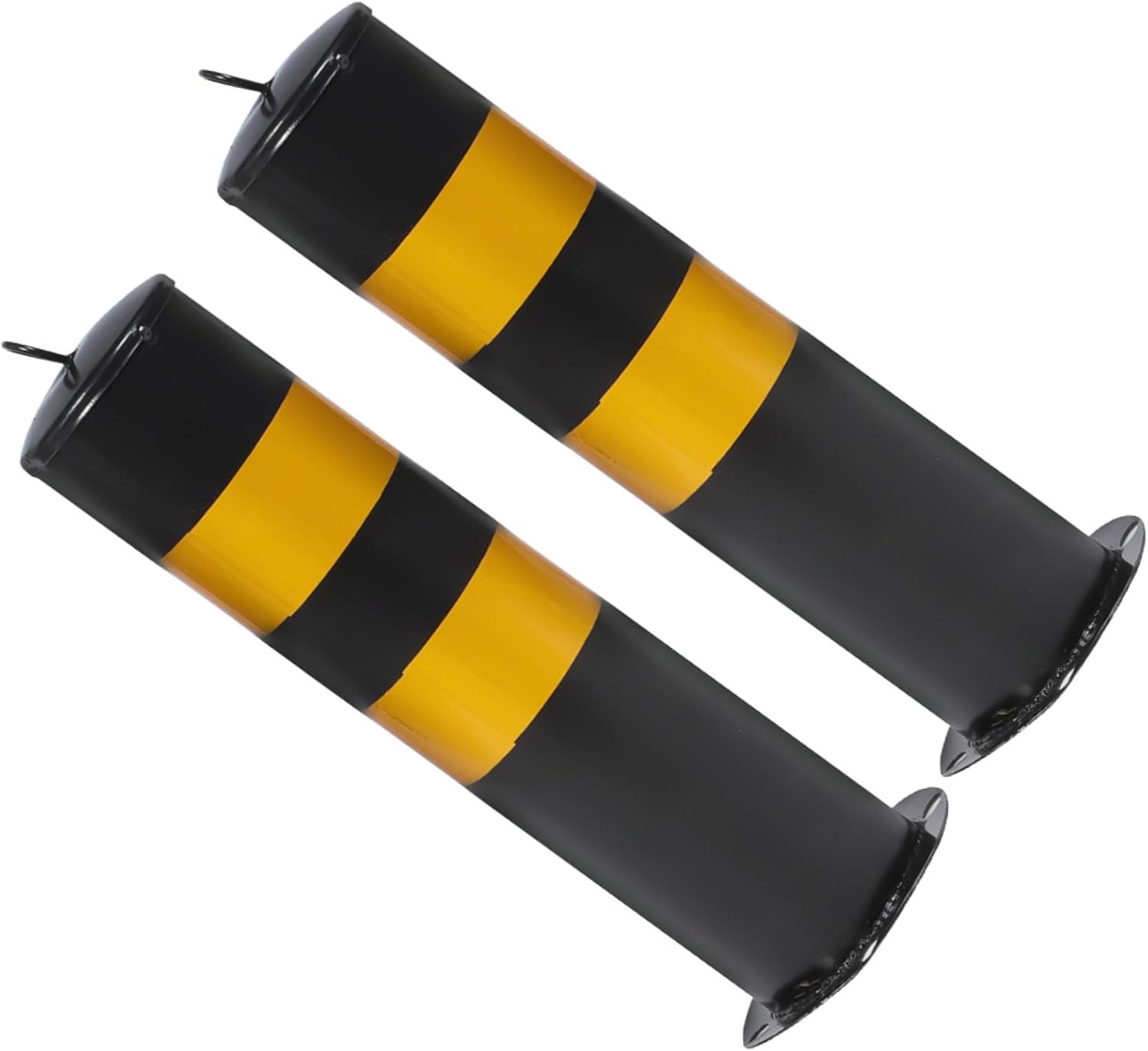 PRETYZOOM 2pcs Security Posts for Driveways Safety Column Parking Barrier Construction Barrier Traffic Control