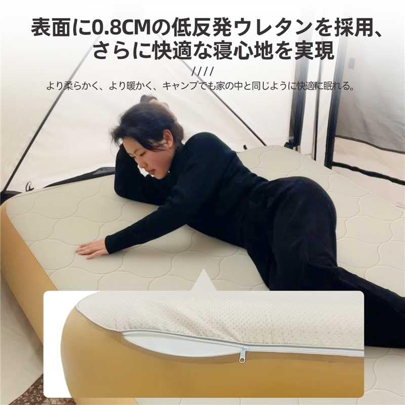 samtopia サムトピア PVCエアーベッド ダブル 楽天市場】Samtopia プレミアム高さ30cm エアーベッド エアー