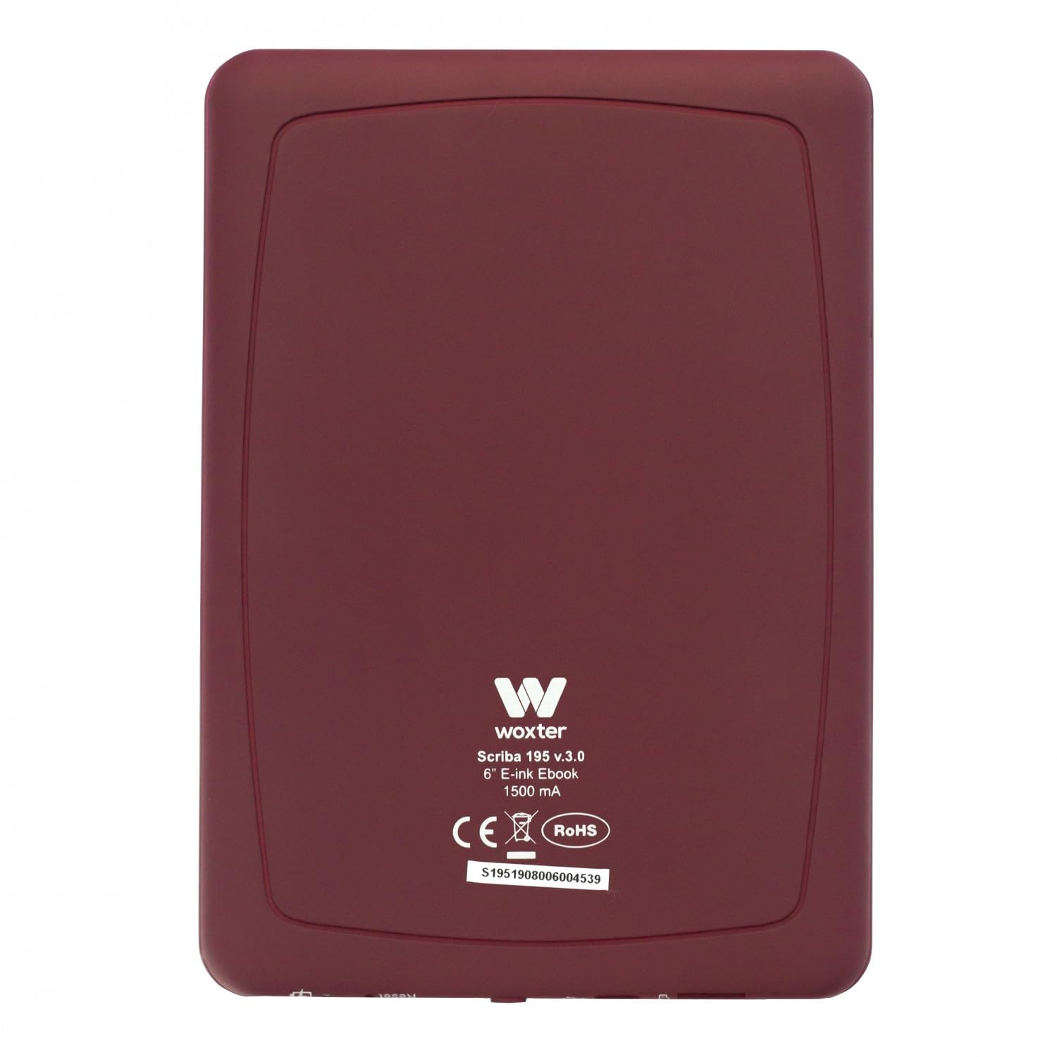 Woxter Scriba 195 E-Book 6 cali 4 GB e-Ink Rosso