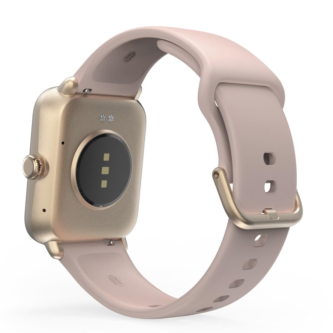 Hama Smartwatch 6010 (1,65" ekran TFT, GPS, wodoodporność IP68/3 ATM, rozmowy tel, asystenci Siri/Google, tętno, SpO2, VO2max, analiza snu, 100 trybów sportowych, powiadomienia) różowe złoto