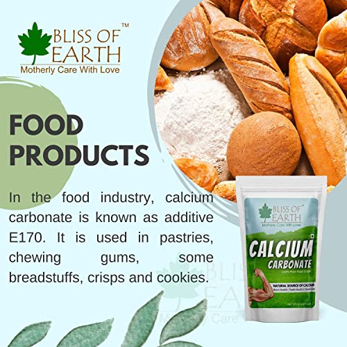 Image of Bliss of Earth Calcium Carbonate Powder 113gm