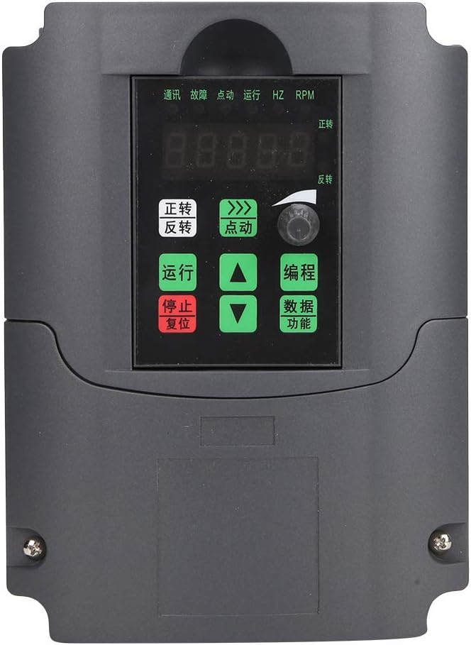 AC380V 1.5KW VFD インバータおよびコンバータ、3 相可変周波数