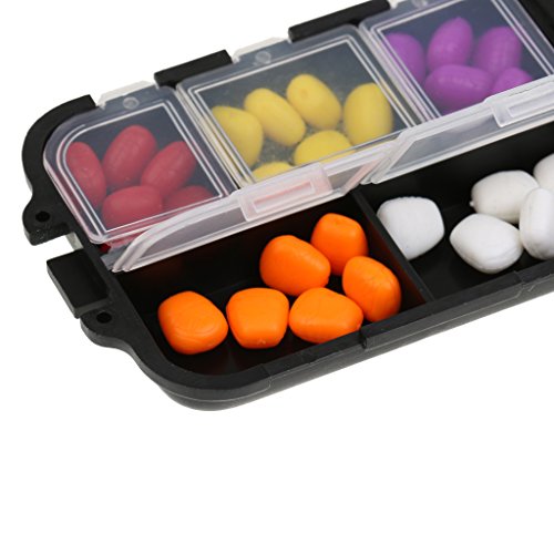 60pcs Esche Morbide Finte Esche da Pesca alla di