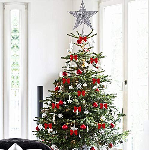 Lifreer - Decorazione per albero di Natale, 12 cm