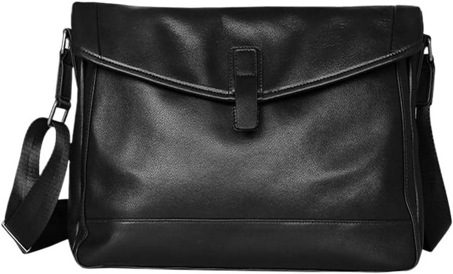 Casual Shoulder Bag Layer Cowhide Business Large Capacity Crossbody Soft Backpacks