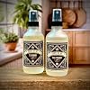 Ambientador en Spray Scents of Soy Paquete de 2 – Cuero y Verdadero Vaquero, 4 oz Cada Uno | Vela de soya con aroma a cuero rico en lata galvanizada ovalada rústica con 2 mechas de algodón y aproximadamente 20 horas de duración. 2