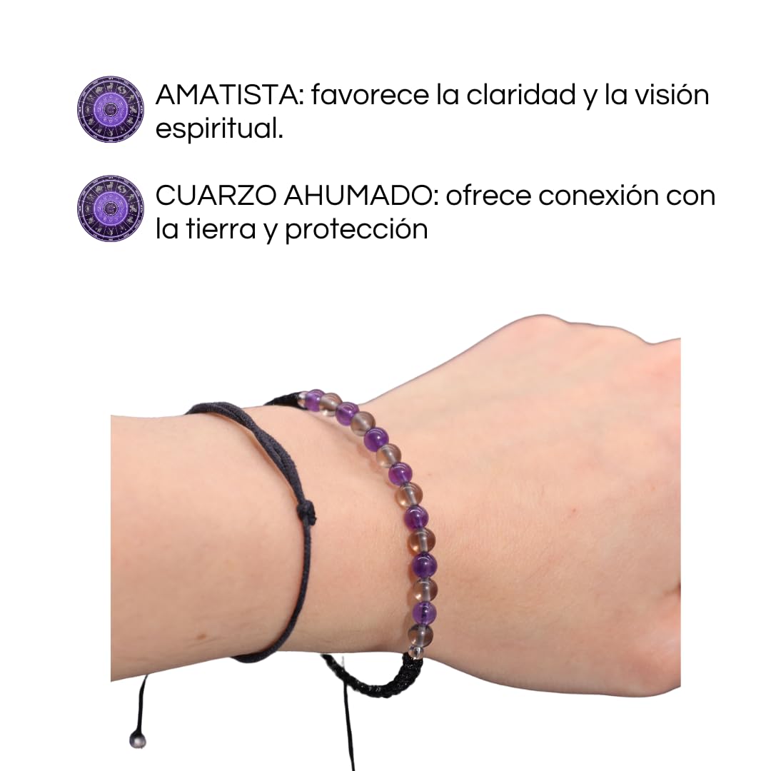 Zodiac Candle with Natural Stones and Semi-Precious Stones Bracelet in Gift Box, Scented Candles Aromatherapy - Image 4