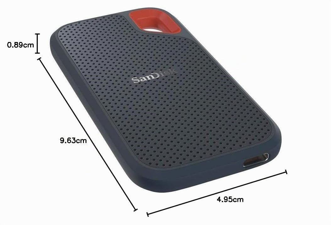 SanDisk Extreme SSD Portatile, Velocità di Lettura Fino a 550MB/s, 2TB