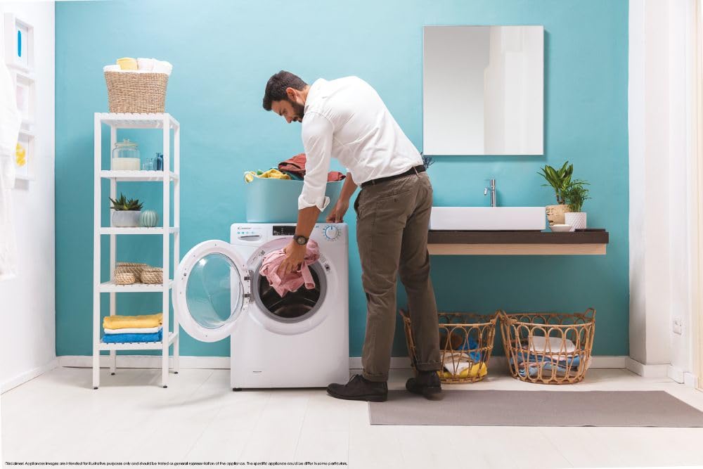 Candy Smart Pro CSO 1485TW4/1-S Lavatrice da 8 kg, 1400 giri, Vapore [Classe energetica B]