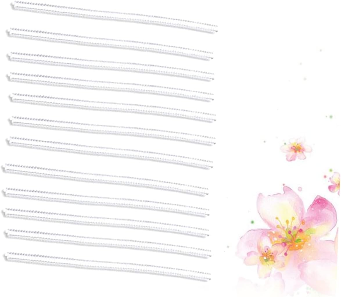 TEHAUX TPU Ring Extender 12pcs Ring Size Adjuster Ring Guard Ring Measurer No Pain or Irritati