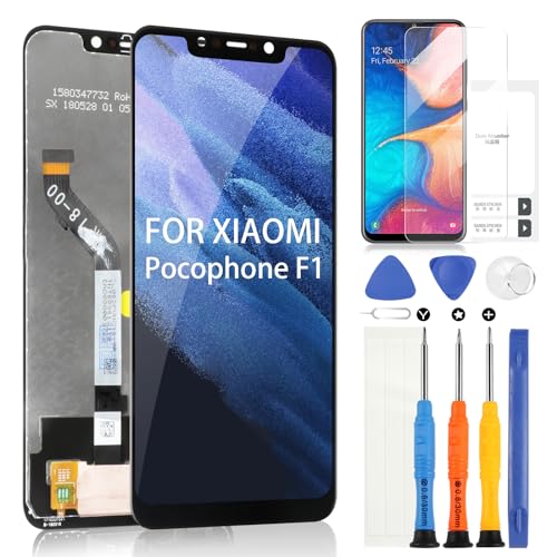 【Informazioni Sull'installazione 】: Schermo per Xiaomi Pocophone F1 LCD non contiene istruzioni, si prega di cercare su YouTube per video di installazione, questo sarà molto utile. Si consiglia alle persone inesperte di trovare professionisti da installare.