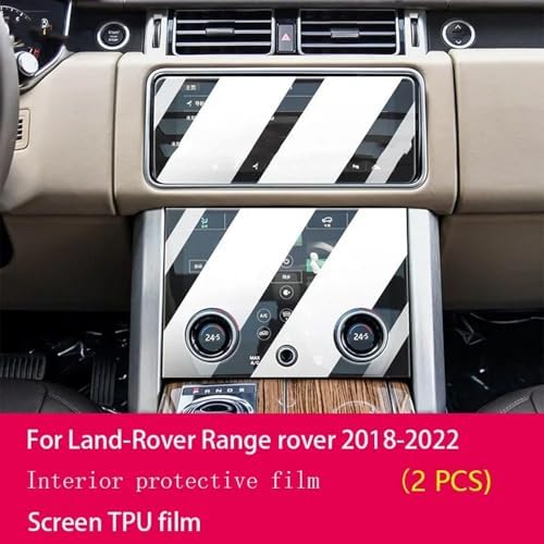 Film protection écran navigation Range Rover anti-traces de doigts - 2
