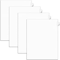 Vista 7 de Avery Separadores legales individuales Avery Style, tamaño carta, pestaña lateral #8 (11918)