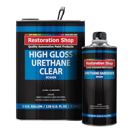 Professional High Gloss Auto Clear Coat Kit