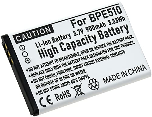 ▶ Tipo: Li-Ion | ▶ Voltaggio: 3,7V | ▶ Capacit?: 900mAh/3,3Wh | ▶ Dimensioni prodotto: 53mm x 34mm x 4,3mm | ▶ Peso articolo: 60 g. | ▶ 100% compatibile |
