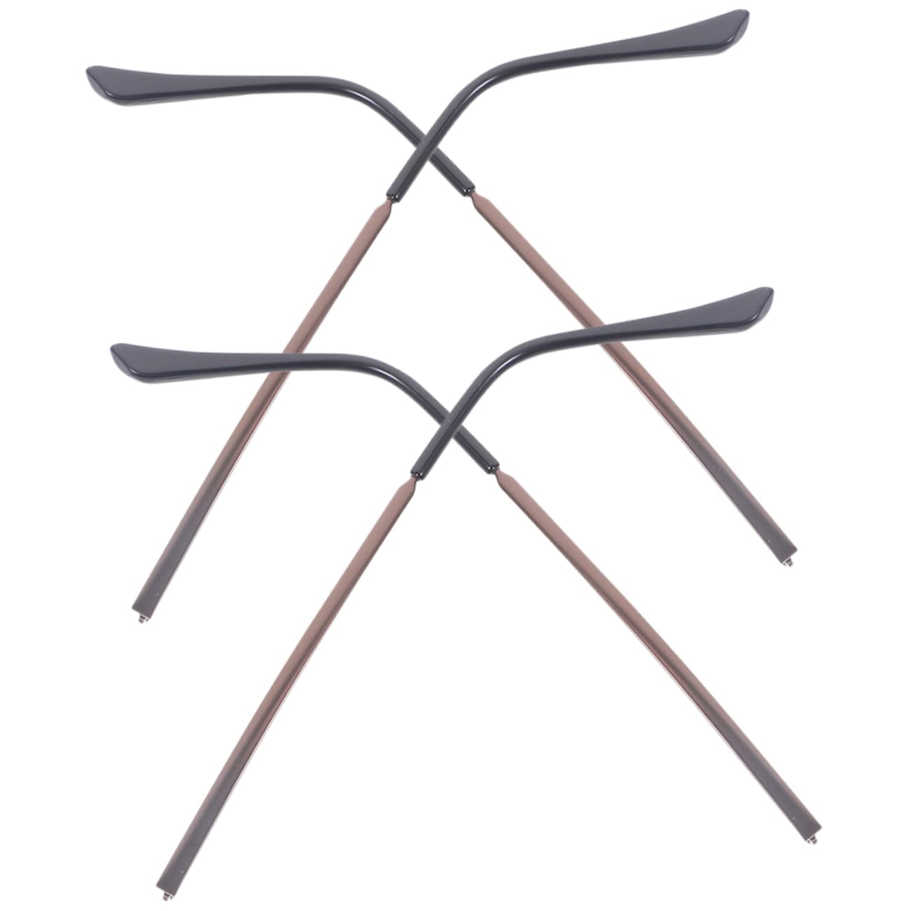 Uonlytech 8paires Jambes De Lunettes Métal Remplacement Pour Lunettes De Soleil Facile à Installer Et Anti-dérapant