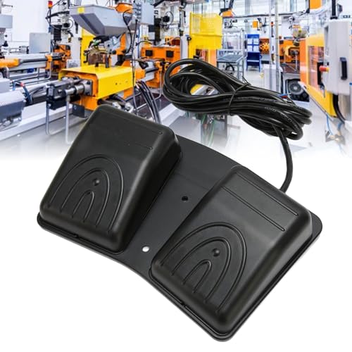Pedal de interruptor de pie doble para evitar accidentes con electrodomésticos de alta potencia 4