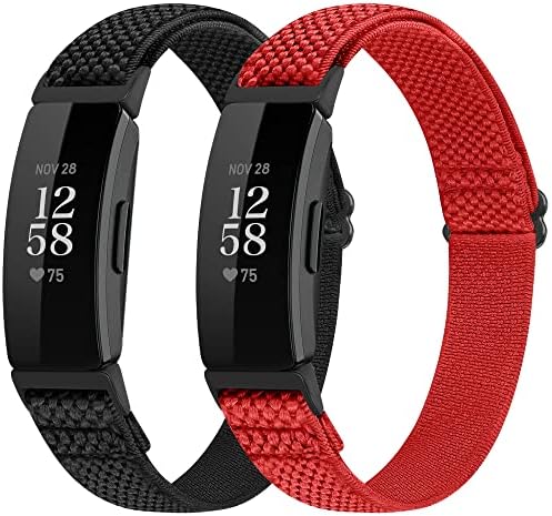 Cinturino Per Fitbit Inspire 3/2/HR E Ace 3/2 - Nylon Elastico Regolabile Uomo/Donna - Foto 11