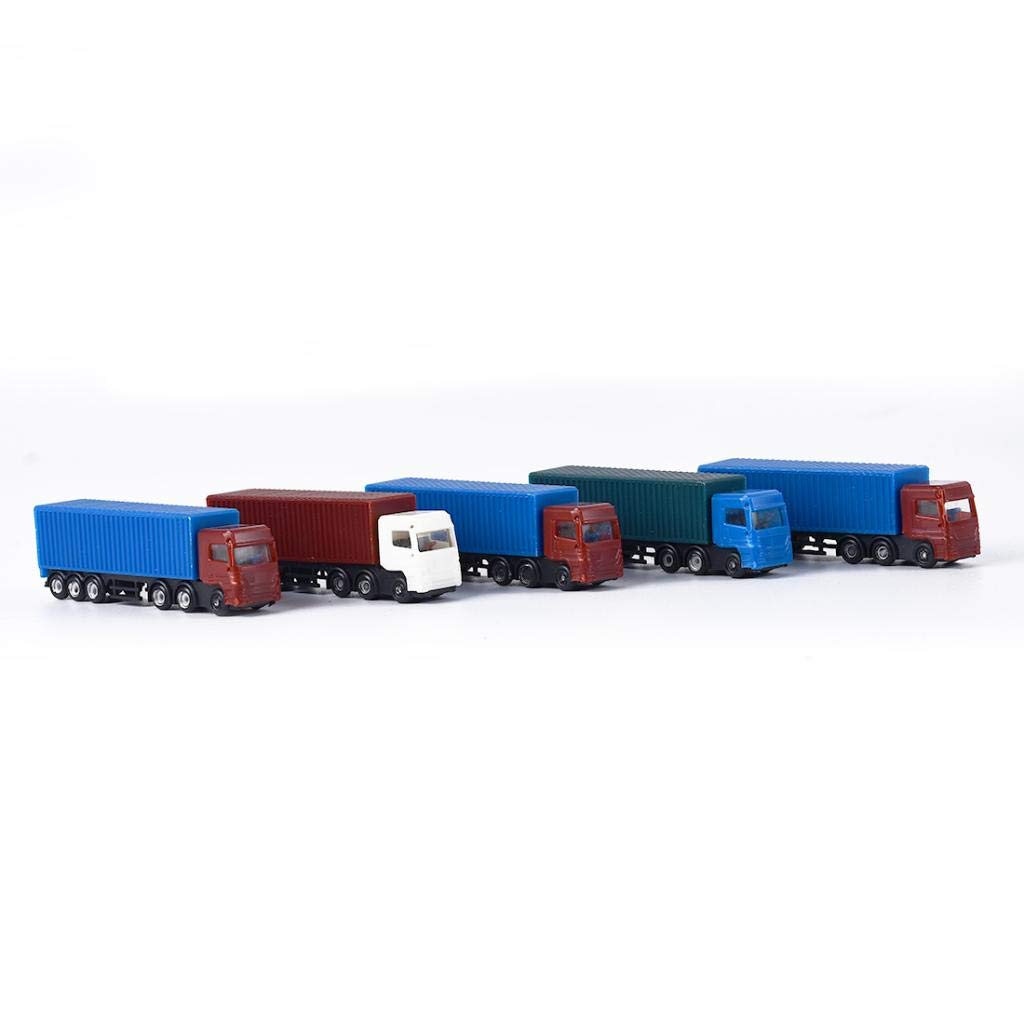 Lot de 30 Miniatures de Voitures Peintes pour Modélisme Ferroviaire Echelle Z 1:200, 1: 200