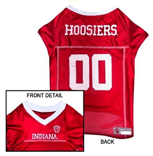 Image of Pets First Collegiate Indiana Hoosiers Dog Mesh Jersey, Medium