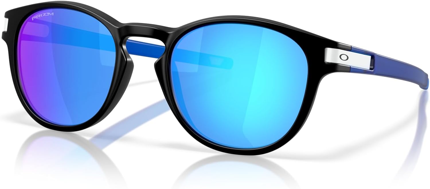 Oakley Men's Oo9349 Latch Low Bridge Fit Round Sunglasses