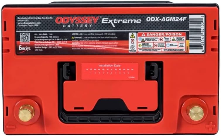 Odyssey Battery ODX-AGM24F ODY Battery - Extreme