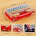 Battery Organizer Storage Holder Box Case with Tester, New Ultra-Large 285+Batteries Double-Sided Variety Pack, Holds AA AAA 4A C D 9V 3V Button Cell Lithium18650 CR2 CR123 CR1632 LR44 - Red