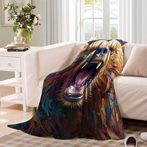 Couverture de voyage microfibre contre les frissons du soir sur le canapé