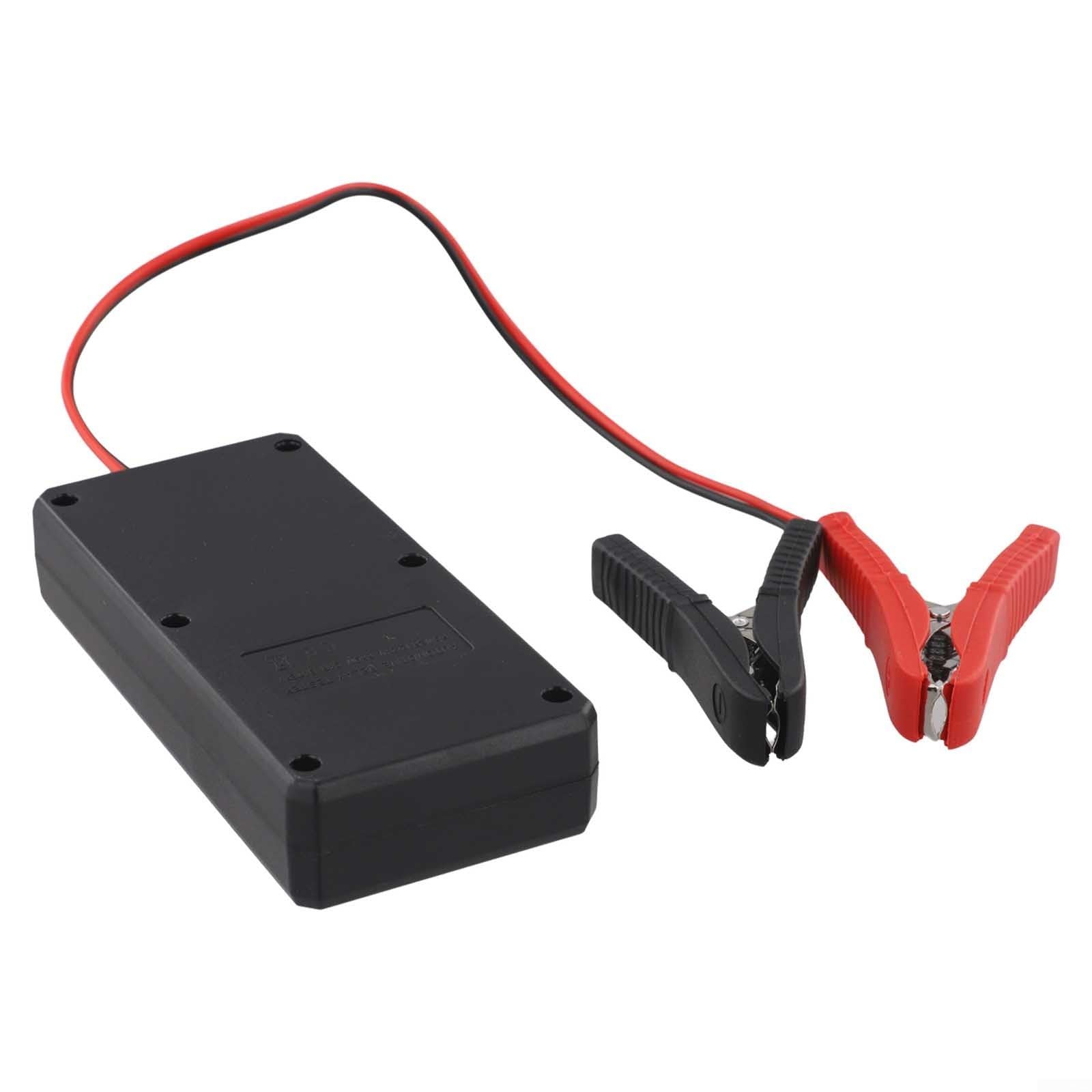 Tester relè digitale 12 V 24 V con display LCD, analizzatore relè auto a 4/5 pin per auto camion diagnostica circuito batteria marina, strumento di test elettrico portatile con clip
